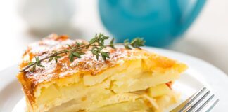 Рецепт картопляної запіканки з сиром тофу