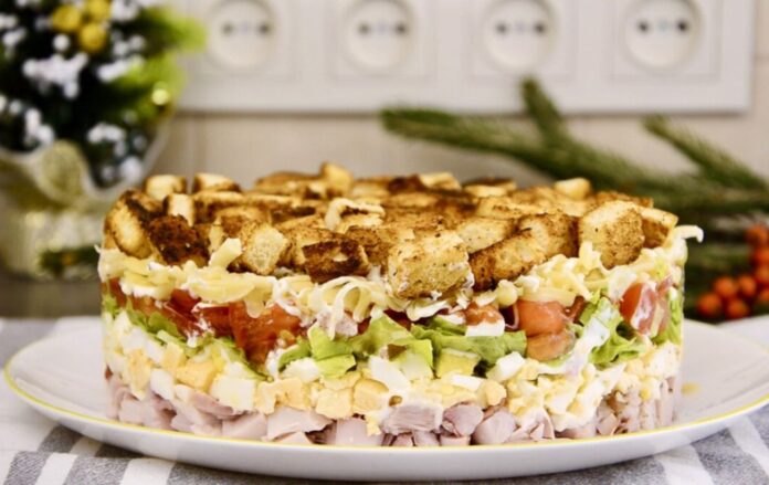 Рецепт смачного салату з куркою Рецепт смачного салату з куркою