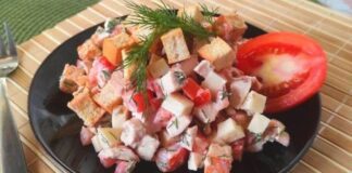 Рецепт смачного Баварського салату