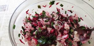 Кухар розповів, як з буряка зробити простий весняний салат