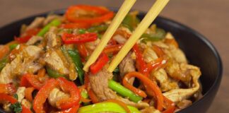 Рецепт ніжної тушкованої свинини