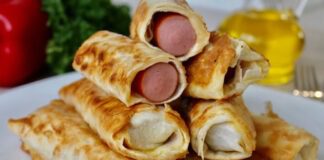 Неперевершений рецепт сосисок в лаваші: незабутній смак