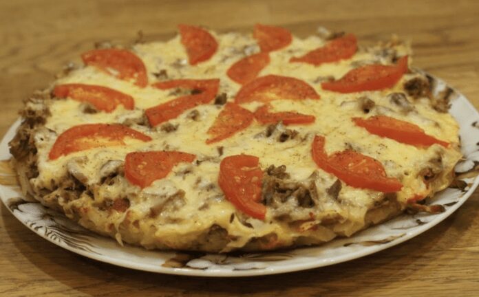 Простий рецепт смачної піци з картоплі Простий рецепт смачної піци з картоплі