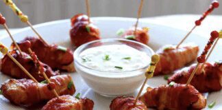 Найкраща закуска для застілля – шпажки з буряком та куркою 