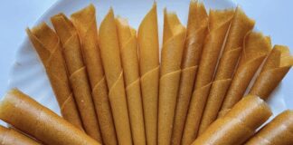 Рецепт мандаринової пастили з яблуками