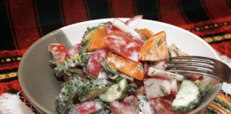 Рецепт весняного смачного салату