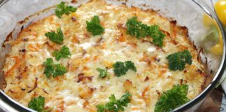 Найкращий рецепт смачної запіканки з мʼясом та сиром