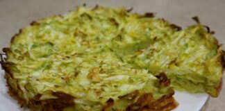 Рецепт капустяної запіканки