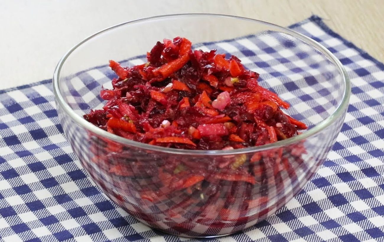 Рецепт бурякового салату