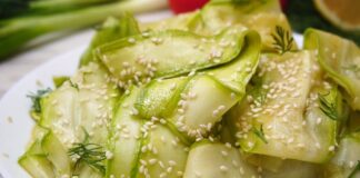 Рецепт весняної закуски з кабачків