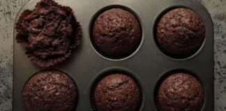 Рецепт шоколадних мафінів з маком на Великдень