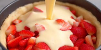 Як приготувати полуничний пиріг