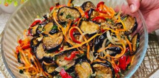 Рецепт смачної закуски з баклажанів