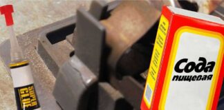 Як заклеїти пластик содою