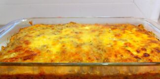 Рецепт омлету з гречкою в духовці