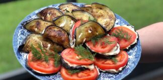 Рецепт смачної закуски з баклажанів на застілля 