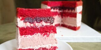 Як приготувати смачний торт Червоний оксамит 