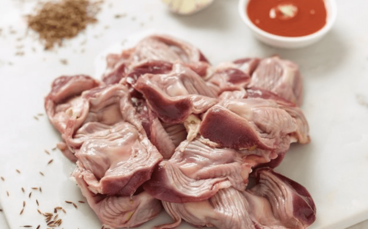 Рецепт ніжних та ароматних курячих шлуночків