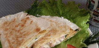Простий рецепт омлету в лаваші за 5 хвилин 