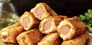 Рецепт смачних сосисок в лаваші на пікніку 