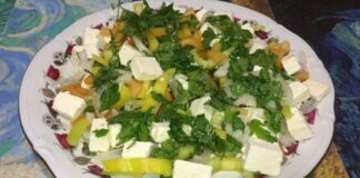 Всього лише 3 інгредієнти і смачний салат готовий