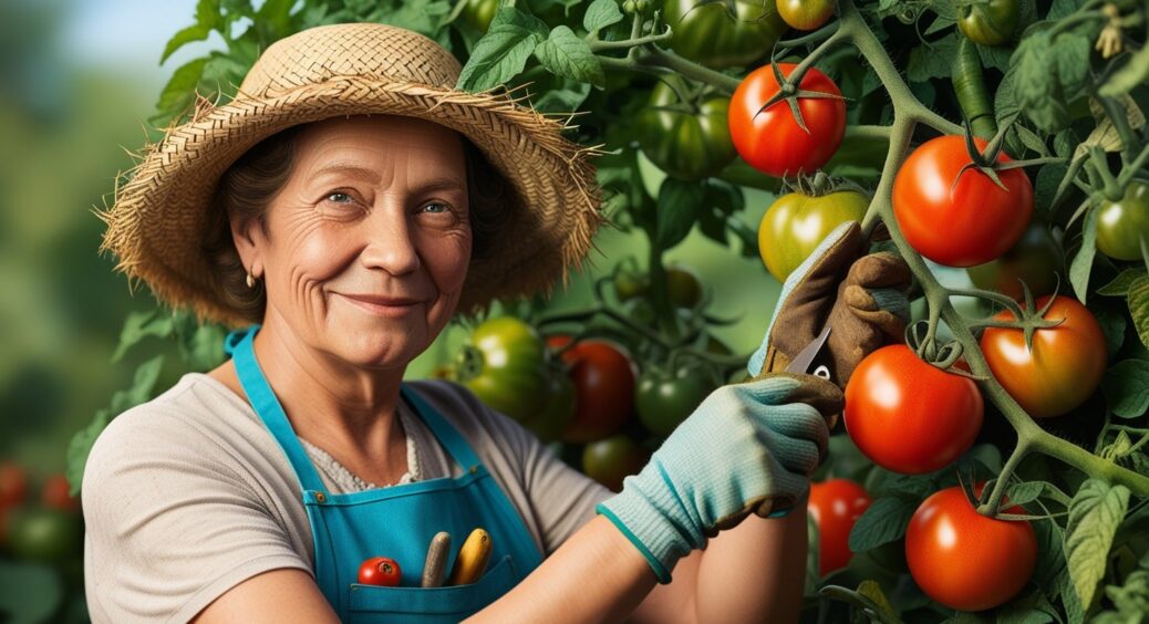 Чим я обробляю кущі томатів у серпні перед збором врожаю: помідори не тріскаються, несамовито “пруть” в ріст 