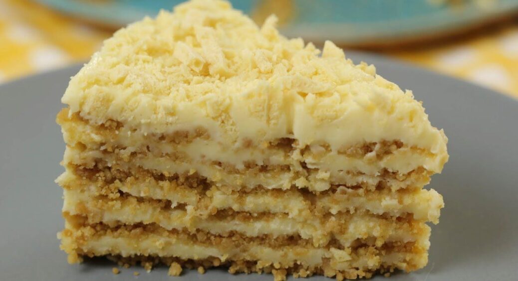 Шикарний торт “Пломбір” без випічки: навіть духовка не треба. Мої випрошують готувати його 7 днів на тиждень 