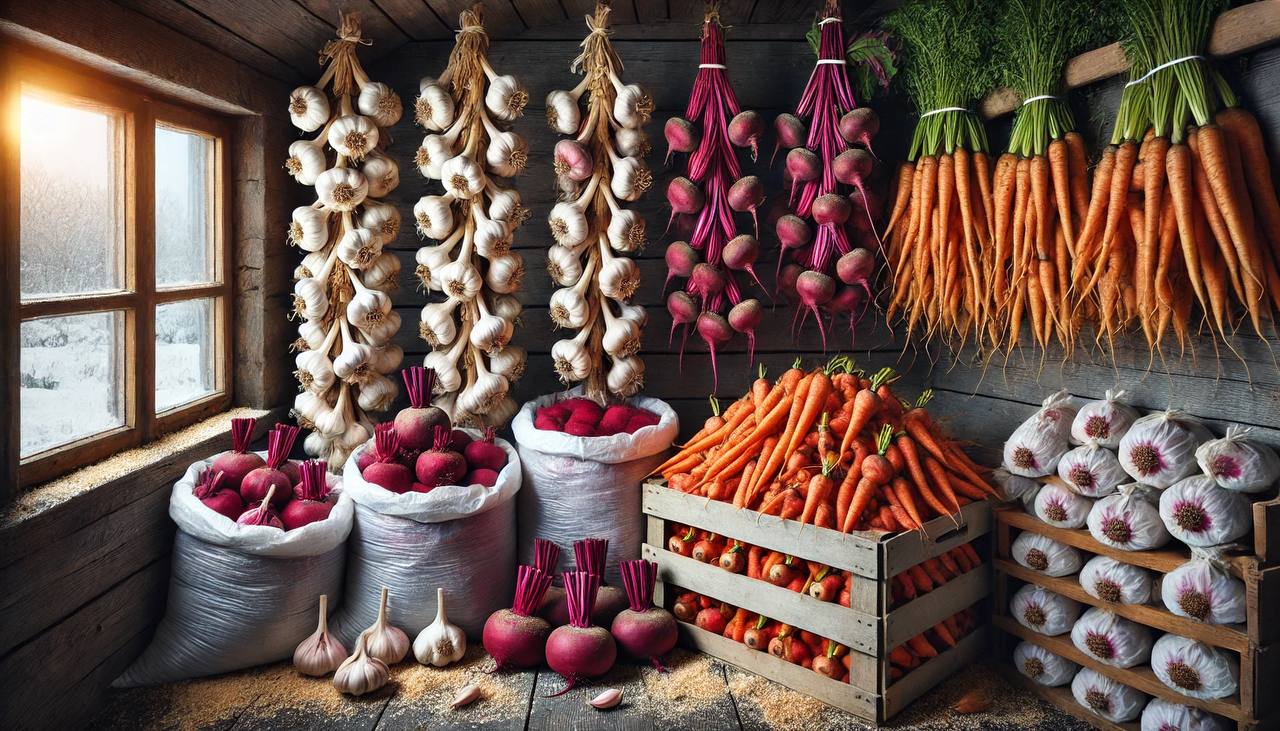 Городники розповіли, як найкраще зберігати часник, буряк та моркву