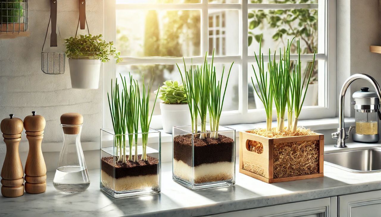 Досвідчені городники розповіли, як виростити зелену цибулю на підвіконні