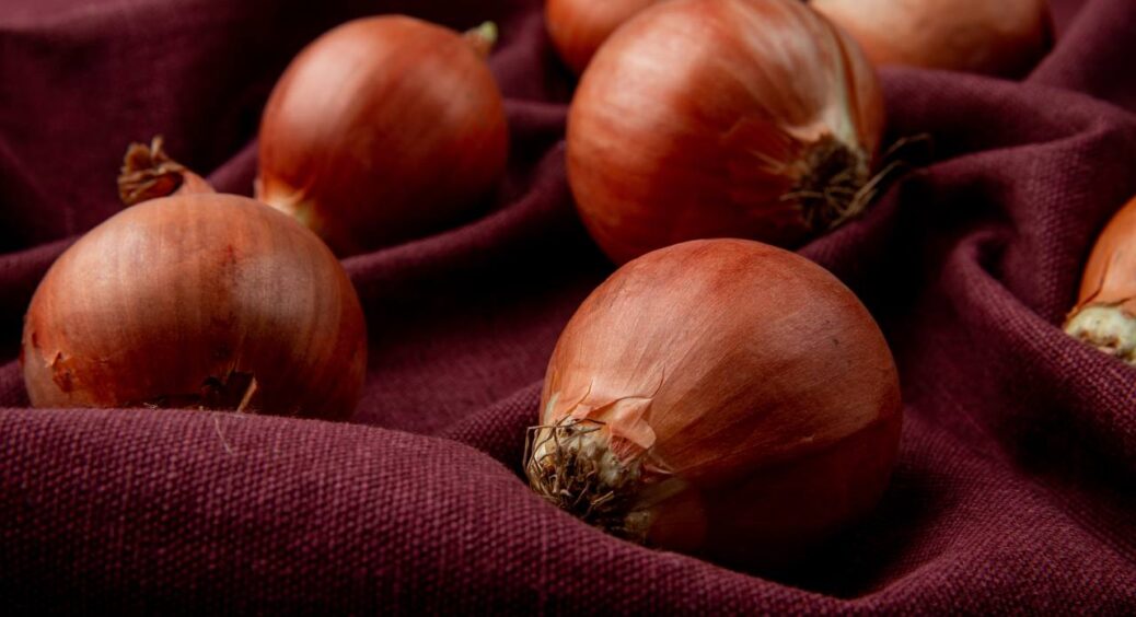 Цибуля росте, як на дріжджах! Кума додає у воду 2 прості кухонні інгредієнти – і результат “бомбезний” 