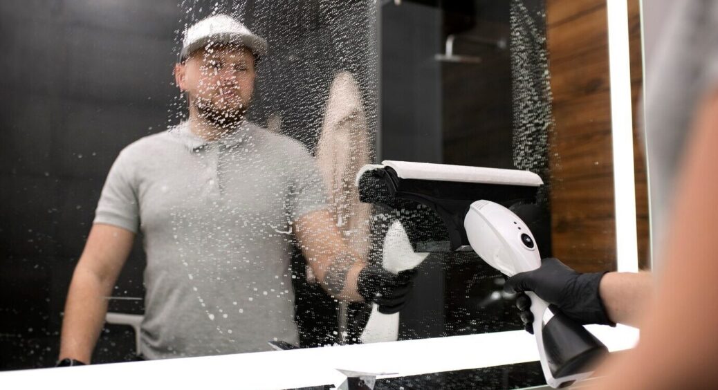 Лише 5-6 крапель цього засобу — і дзеркала сяють без розводів: простий секрет від професійного клінінгу 