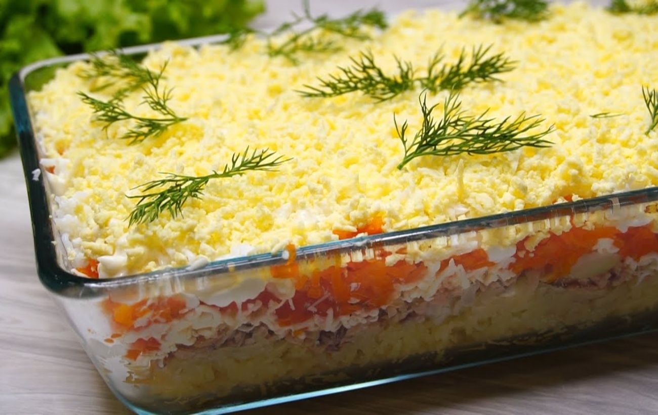Як приготувати смачний салат Мімоза в домашніх умовах