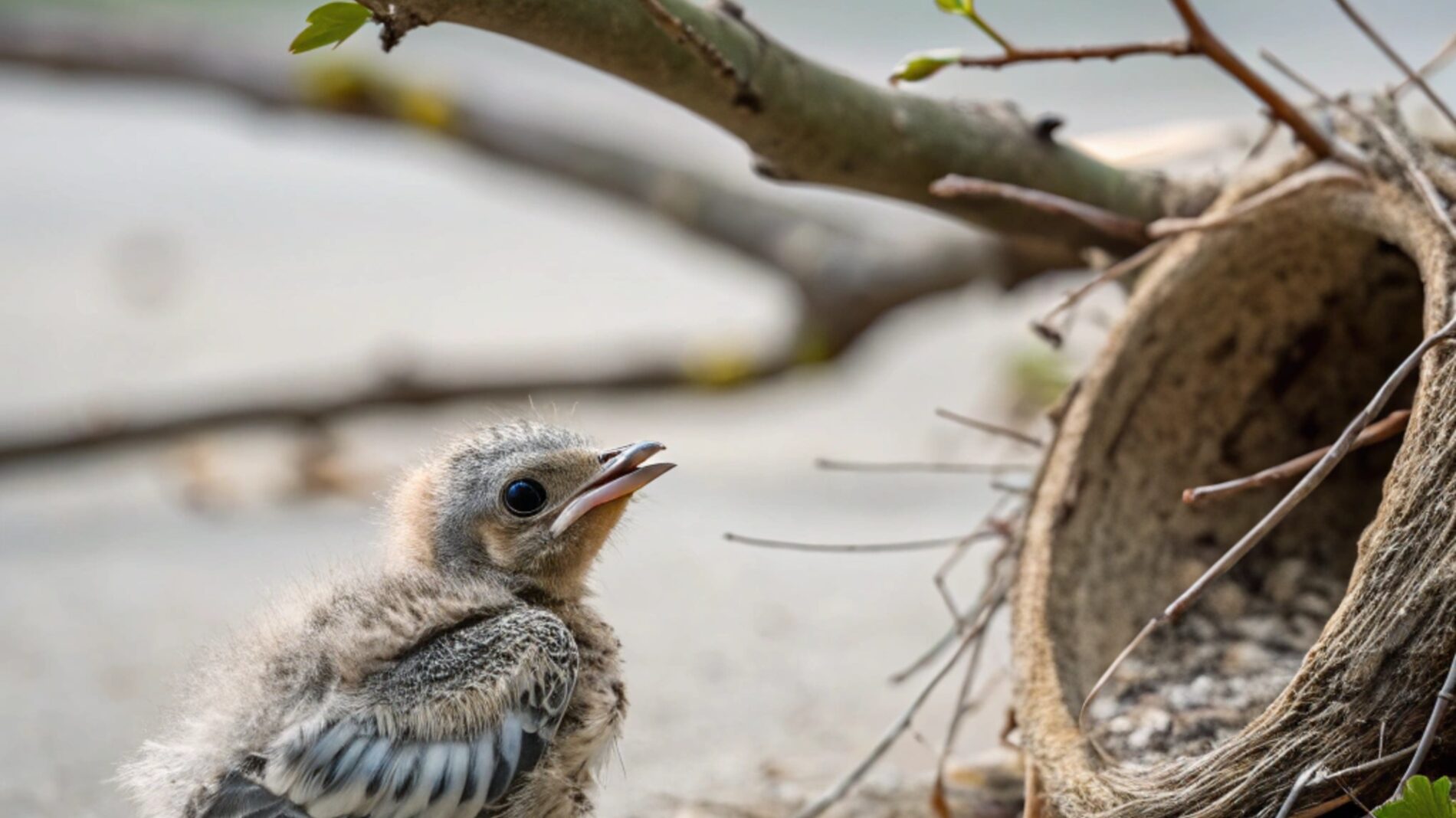 Експерти розповіли, що робити, якщо бачите пташеня, яке випало з гнізда