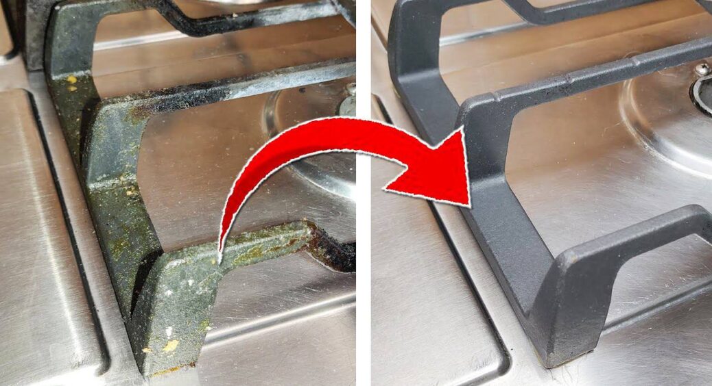 Кладу решітку для плити в пакет – і нагар відлітає за 5 секунд: чавун і емаль знову кришталево чисті 