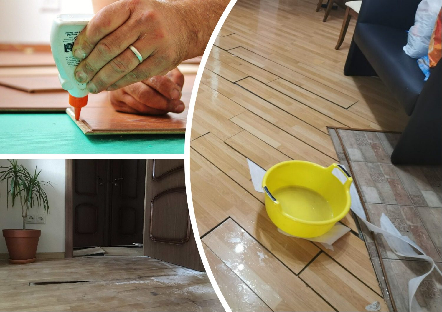 Як врятувати ламінат після потопу