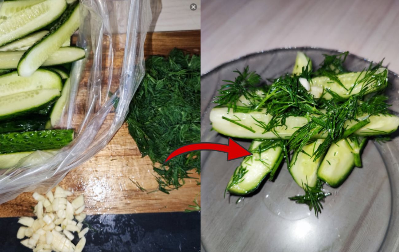 Як приготувати хрусткі малосольні огірки