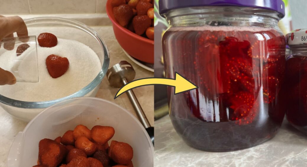 “Королівське” варення з полуниці за 15 хвилин: насичений смак з мінімумом цукру, густе – і без загусників 