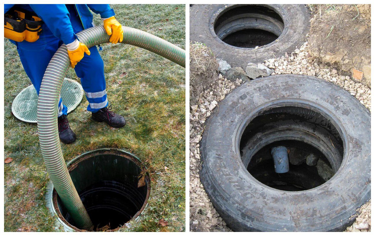 Як очистити вигрібну яму від відходів і бруду