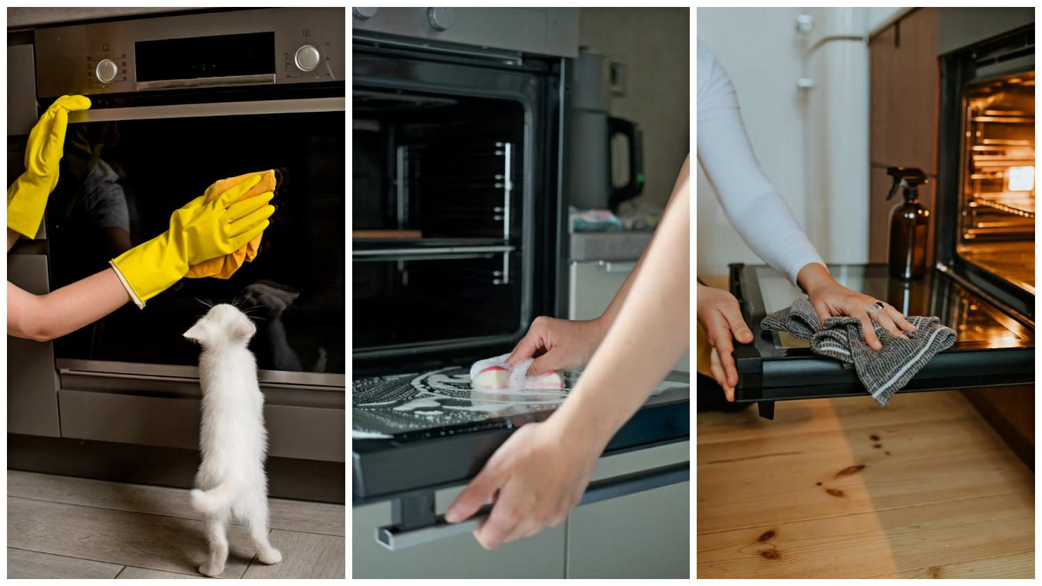 Господині поділилися засобом для очищення духовки за 2 хвилини