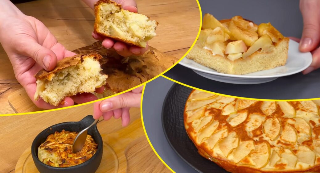 Роблю навіть із закритими очима: 4 рецепти пирогів з яблуками без духовки – їх зробити зможе кожен холостяк 