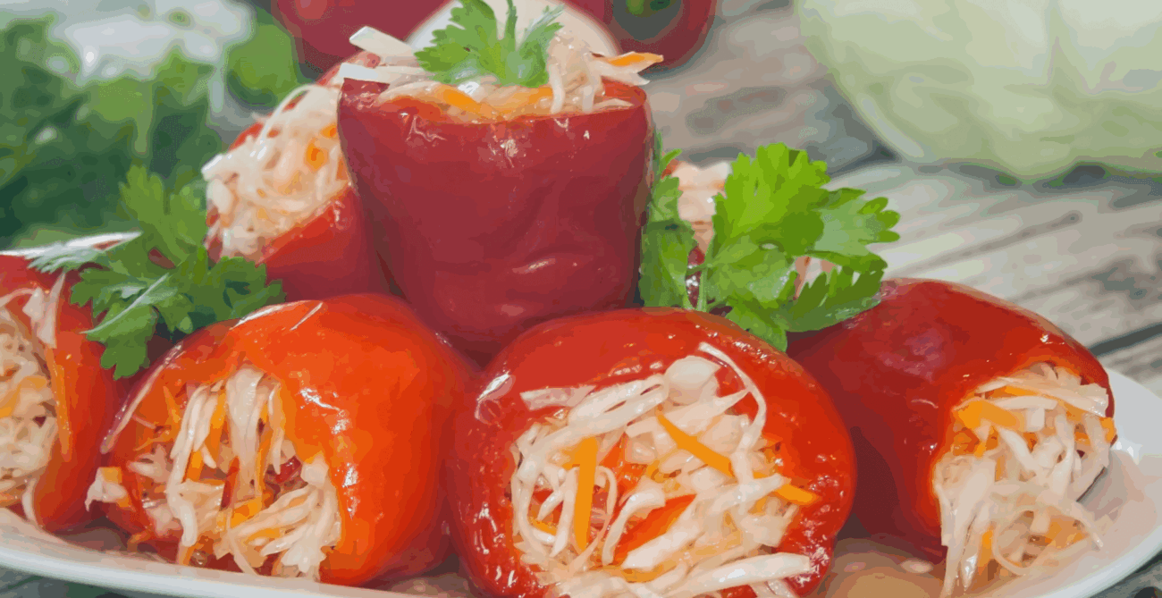 Експерти розповіли, як приготувати квашений фарширований перець