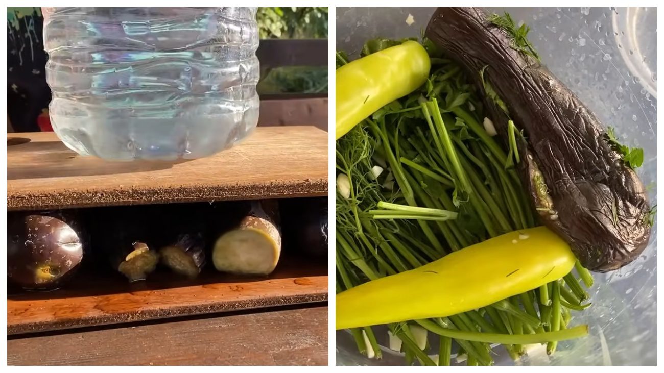 Кулінари поділились секретом квашених баклажанів з часником та перцем