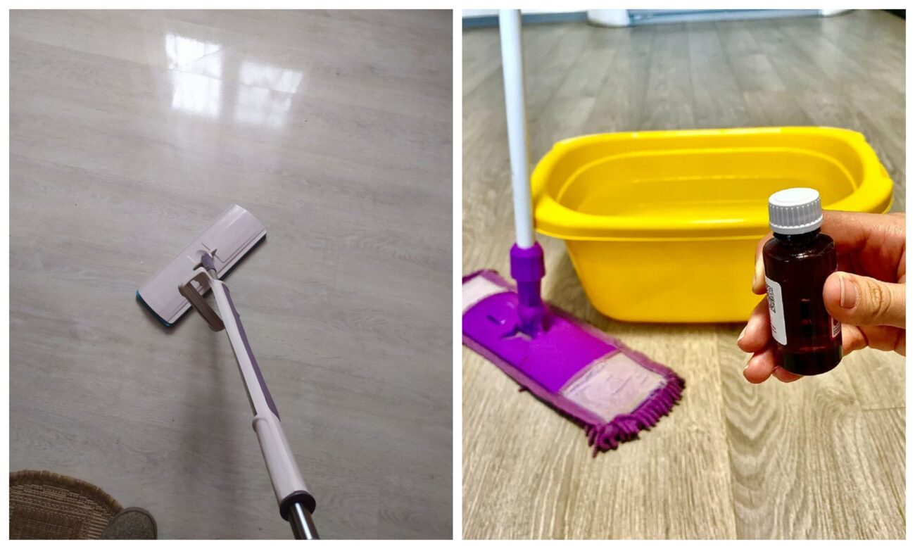 Як надовго очистити підлогу від бруду