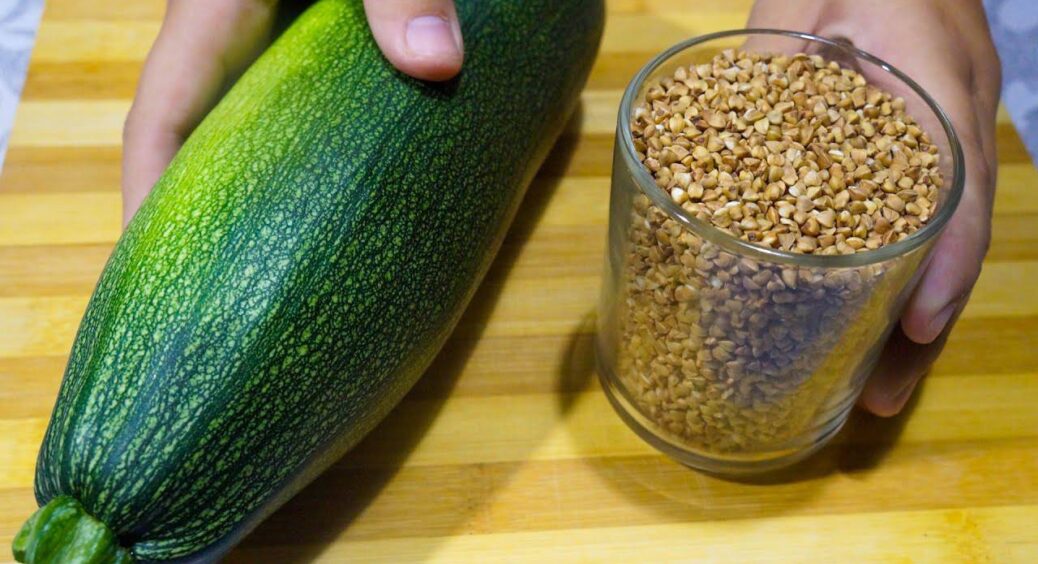 1 кабачок і 1 стакан гречки: смачно так, що не передати словами – а на приготування всього 20 хвилин часу 