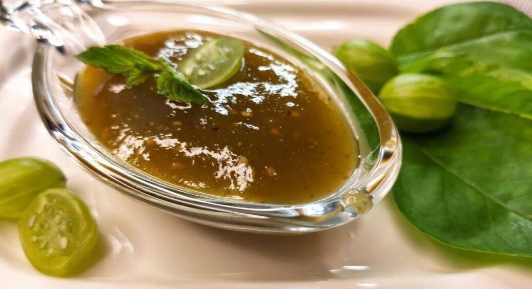 Закриваю відрами! Варення із зеленого аґрусу з м’ятою за “найпростішим” рецептом – моя паличка-виручалочка 