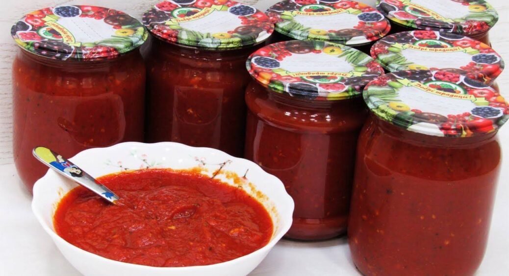На зиму закриваю 15 баночок насиченого соусу “Гуляш”. Це найкраща заготівля для смачної каші круглий рік 
