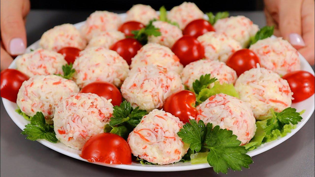 Кулінари розповіли, як приготувати оригінальну закуску з крабових паличок і сиру