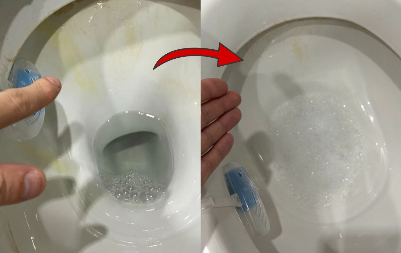 Як очистити унітаз від жовтого нальоту