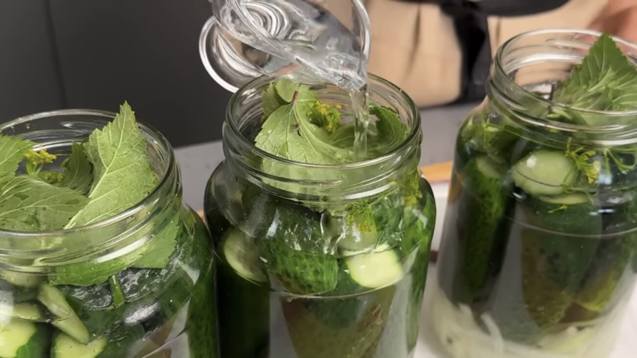 Господині розповіли рецепт хрустких та смачних маринованих огірків 
