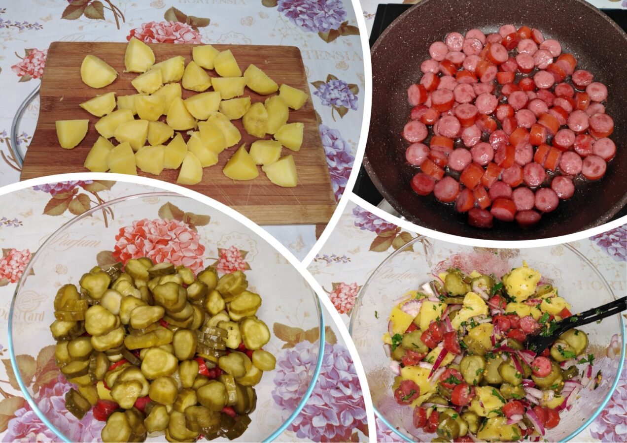 Як приготувати традиційний німецький салат із картоплею